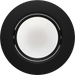 RAB 4 Inch LED Gimbal Retrofit Downlight 8W CCT Selectable 2700K/3000K/3500K/4000K/5000K 90 CRI Smooth Trim Black Finish (RA4R89FA120BS)