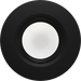 RAB 6 Inch LED Gimbal Retrofit Downlight 11W CCT Selectable 2700K/3000K/3500K/4000K/5000K 90 CRI Smooth Trim Black Finish (RA6R119FA120BS)