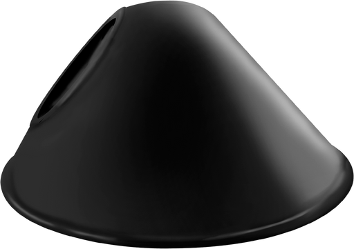 RAB Angled Cone Shade For GNLED Gooseneck Black (GSACB)