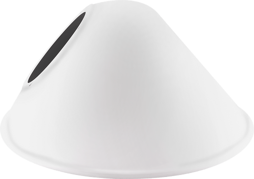 RAB Angled Cone Shade For GNLED Gooseneck White (GSACW)