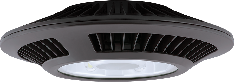 RAB Ceiling 52W Warm LED Bi-Level Back Box Clear Lens Bronze (CLED52YBB/BL)