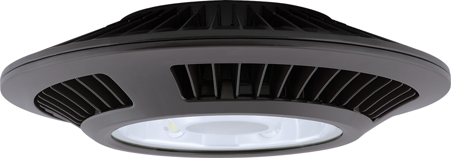 RAB Ceiling 78W Warm LED Bi-Level Back Box Clear Lens Bronze (CLED78YBB/BL)
