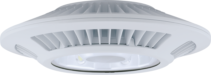 RAB Ceiling 78W Warm LED Bi-Level Back Box Clear Lens White (CLED78YBBW/BL)
