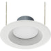 RAB Downlight Recessed 6 Inch Round 14W 1200Lm E26 92 CRI 4000K 120V Baffle (R6R14940120WB)
