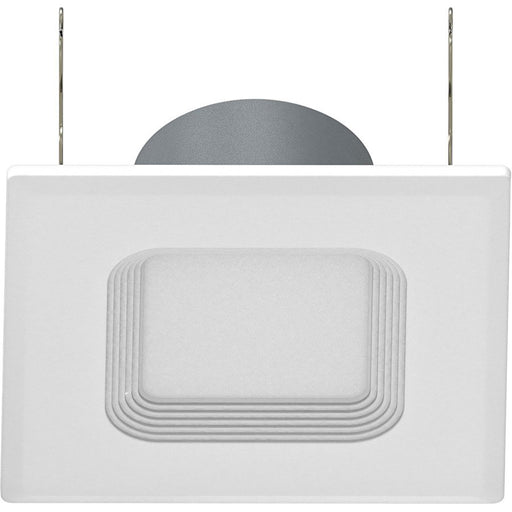 RAB Downlight Recessed 6 Inch Square 10W 1000Lm E26 80 CRI 3000K 120V Baffle (R6S10830120WB)