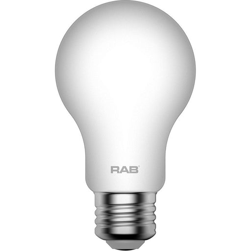 RAB Filament A19 9W 60W Equivalent 810Lm E26 90 CRI 5000K Dimmable Frosted (A19-9-E26-950-F-F)