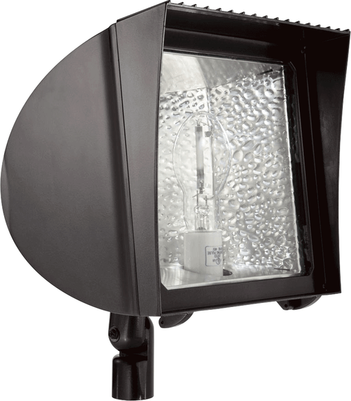 RAB Flexflood 42W Compact Fluorescent QT HPF With Arm Lamp Plus 120V Photocell Bronze (FXF42QT/PC)