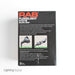 RAB Flood H System Bell Style 150W PAR38 Black (H101B)