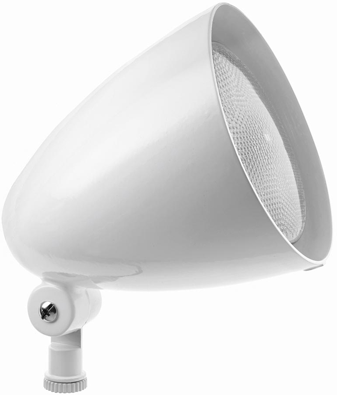 RAB HB101W Flood H System Bullet Style 150W PAR38 White — Lighting Supply