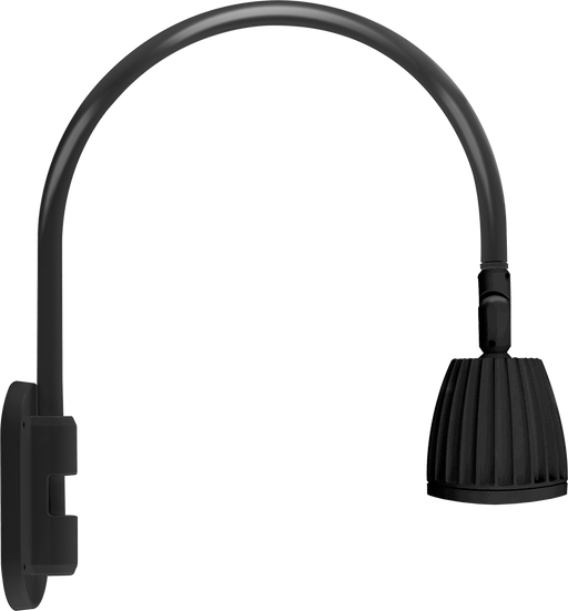 RAB Gooseneck Style4 26W Neutral LED No Shade Black (GN4LED26NB)