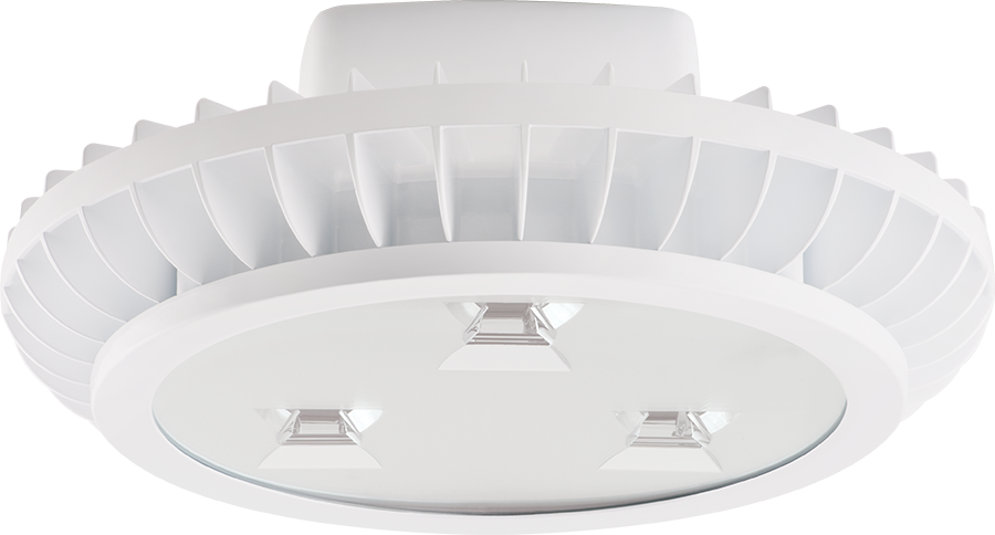 RAB High Bay Aisle 78W Neutral LED 3X26W Bi-Level Pendant Mount Only (AISLED78NW/BL)