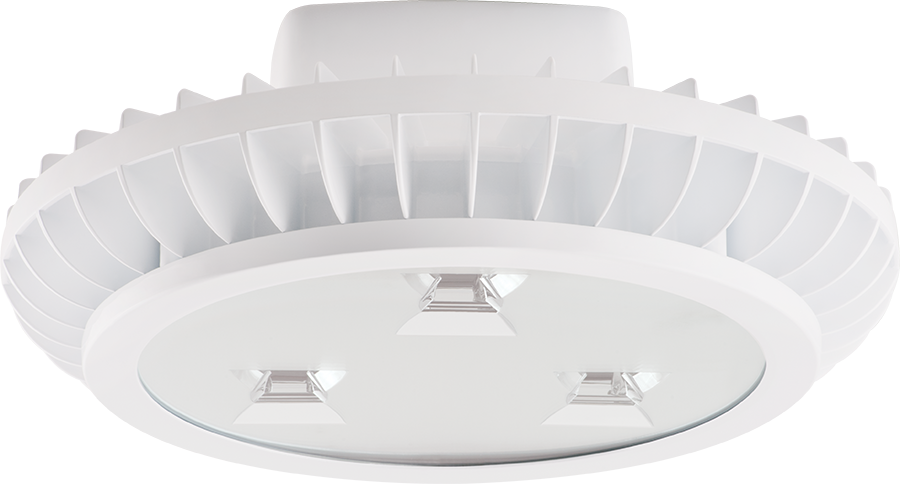 RAB High Bay Aisle 78W Warm LED 3X26W With Hook And Cord White (AISLED78YW)