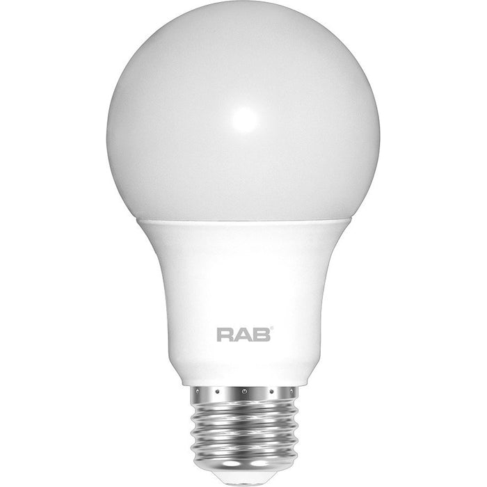 RAB LED Bulb A19 12W 75W Equivalent 1100Lm E26 80 CRI 4000K Non-Dimmable (A19-12-E26-840-ND)