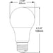 RAB LED Bulb A19 6W 40W Equivalent 480Lm E26 80 CRI 4000K Non-Dimmable (A19-6-E26-840-ND)