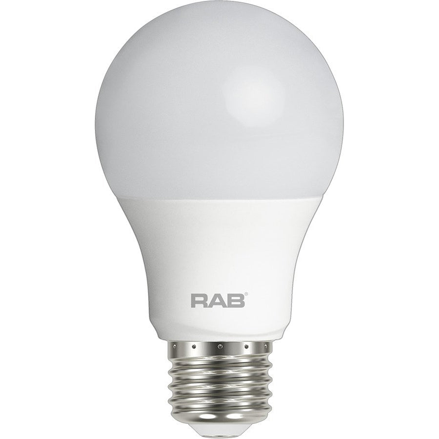 RAB A19-9-E26-950-DIM LED Bulb A19 9.5W 800Lm E26 5000K Dimmable ...