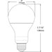 RAB LED Bulb A21 16W 100W Equivalent 1600Lm E26 80 CRI 3000K Non-Dimmable (A21-16-E26-830-ND)