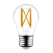 RAB LED Filament Lamp A15 5W 40W Equivalent 450Lm 2700K E26 Base 90 CRI Dimmable Clear (A15-5-E26-927-F-C)