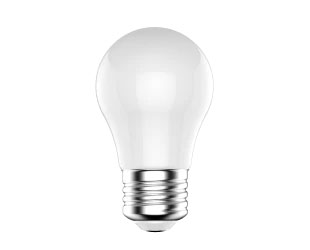RAB LED Filament Lamp A15 5W 40W Equivalent 450Lm 2700K E26 Base 90 CRI Dimmable Frosted (A15-5-E26-927-F-F)