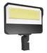 RAB LED Flood Field Adjustable 5000K/4000K/3000K 350W 480V With Slipfitter Mount Bronze (X34-350SF/480)