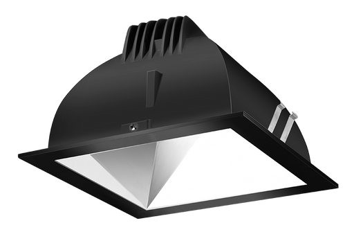 RAB LED Trim MOD 4 Inch Square 80 Degree 4000K 80 CRI Specular Cone Black Ring (NDLED4SD-80N-S-B)