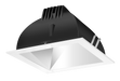 RAB LED Trim MOD 6 Inch Square 50 Degree 3000K 80 CRI Matte Cone White Ring (NDLED6SD-50Y-M-W)