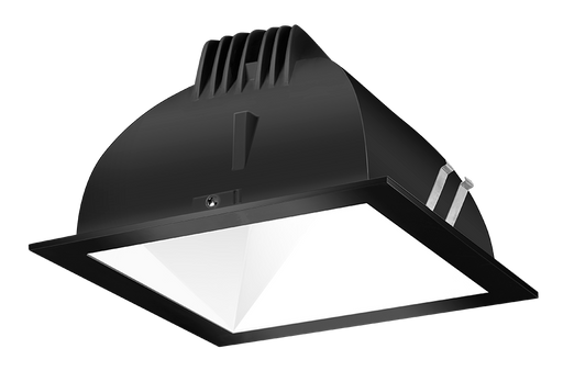 RAB LED Trim MOD 4 Inch Square 50 Degree 2700K 80 CRI White Cone Black Ring (NDLED4SD-50YY-W-B)