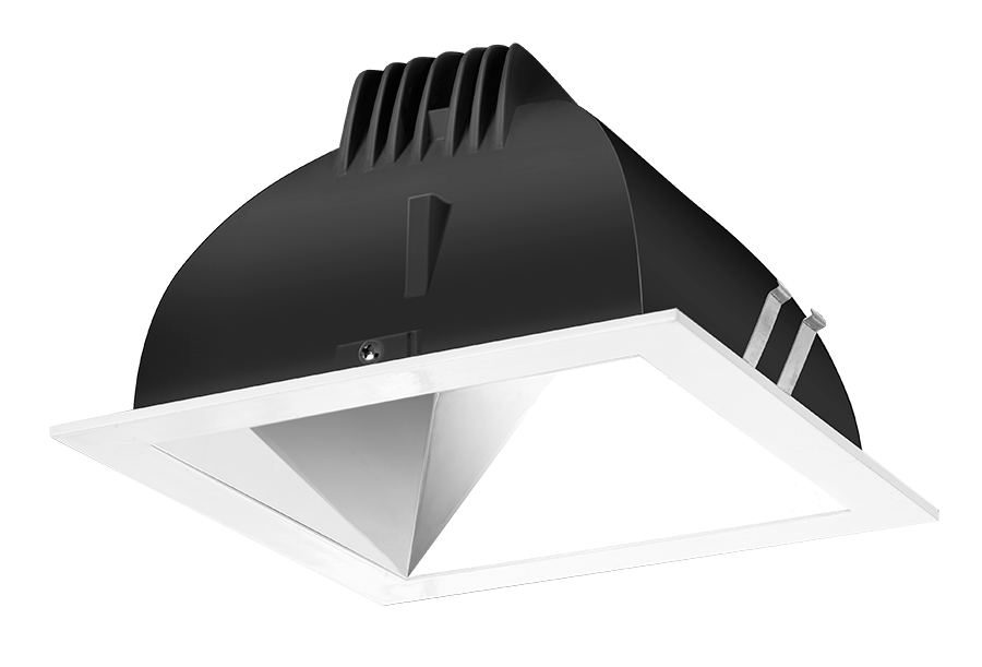 RAB LED Trim MOD 4 Inch Square 50 Degree 3000K 90 CRI Specular Cone White Ring (NDLED4SD-50YHC-S-W)