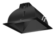 RAB LED Trim MOD 6 Inch Square 80 Degree 2700K 80 CRI Black Cone Black Ring (NDLED6SD-80YY-B-B)
