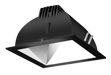 RAB LED Trim MOD 6 Inch Square 80 Degree 2700K 80 CRI Specular Cone Black Ring (NDLED6SD-80YY-S-B)