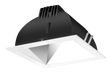 RAB LED Trim MOD 6 Inch Square 80 Degree 2700K 80 CRI Specular Cone White Ring (NDLED6SD-80YY-S-W)