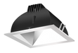 RAB LED Trim MOD 6 Inch Square 80 Degree 4000K 80 CRI Specular Cone Silver Ring (NDLED6SD-80N-S-S)