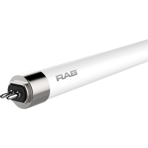 RAB LED Tube T5 Glass 4 Foot Type B 25W 3000K 3300Lm (T5-25-48G-830-BYP)
