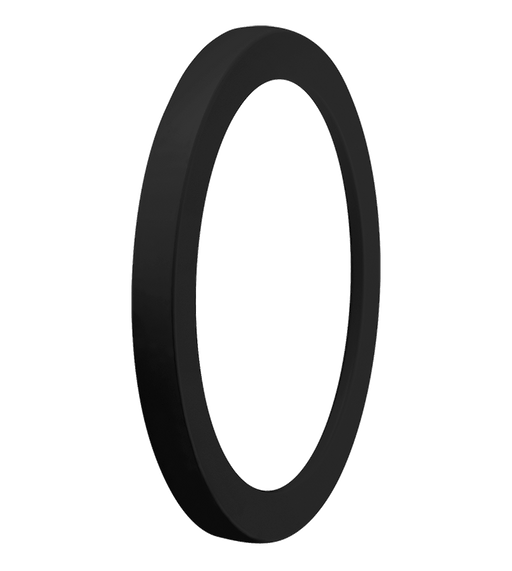 RAB Lens And Door Frame Replacement GNLED Black With Frosted Lens (LFGNLEDB)