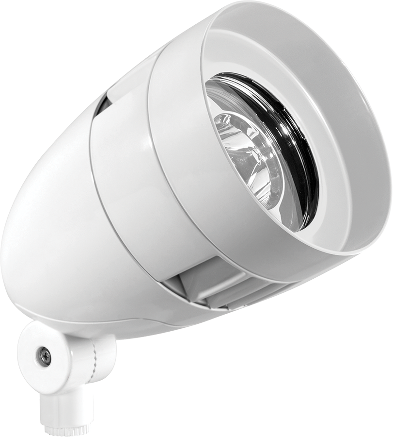 RAB HBLED13W LFlood 13W Cool LED Bullet With Hood And Lens White ...