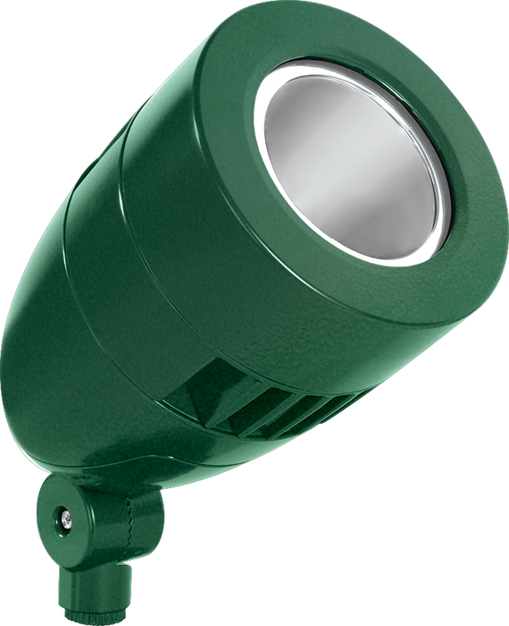 RAB LFlood 13W Cool LED Spot Bullet With Hood And Lens Verde Green (HSLED13VG)