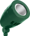 RAB LFlood 13W Warm LED Spot Bullet With Hood And Lens Verde Green (HSLED13YVG)