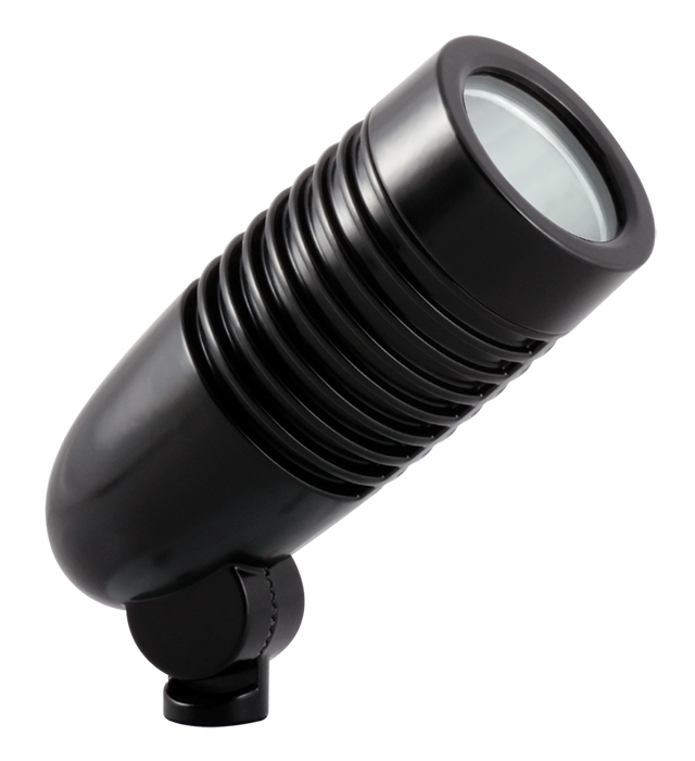 RAB LFlood 4W Warm LED 12V Angled Cone Landscape Flood LFLED Black (LFLED4YLVB)