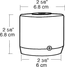 RAB Mighty Cap 2 Inch Fits 2-3/8 Inch Outside Diameter Pipe White (MCAP2W)