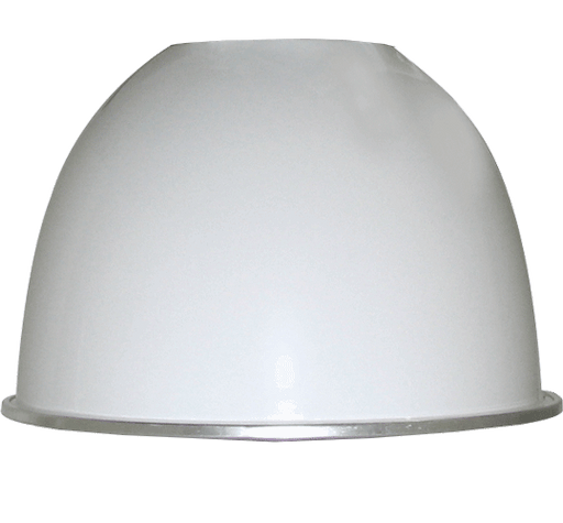 RAB Opti-Pack 16 Inch White Aluminum Reflector With Drop Lens Low Bay (AW16DL)