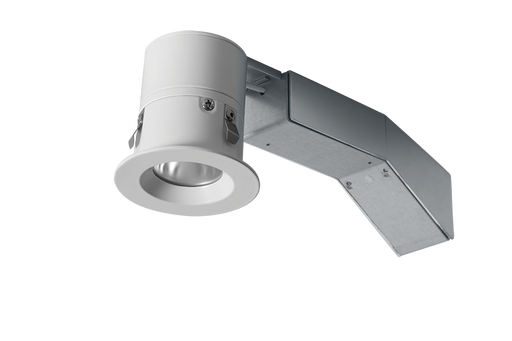 RAB Remodeler 2 Inch Round 8W 2700K Triac Dimming Wall Washer 1/2 Inch Trim White Ring (RDLED2R8-WYY-TW)