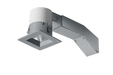 RAB Remodeler 2 Inch Square 8W 2700K Triac Dimming 20 Degree 1/2 Inch Trim Silver Ring (RDLED2S8-20YY-TS)