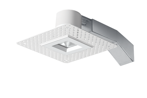 RAB Remodeler 2 Inch Square 8W 2700K Triac Dimming 40 Degree 90 CRI Trimless White Ring (RDLED2S8-40YYHC-TLW)