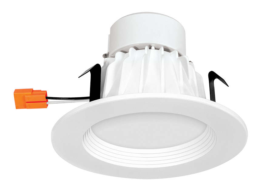 RAB Retrofit Downlight 4 Inch Round 11W LED 3500K White (DLED4R11YN)