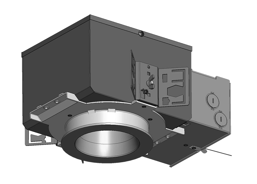 RAB Rough-In IC Rated 4 Inch Round 20W 0-10V Dimming (NDIC4R20D)