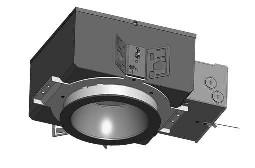 RAB Rough-In IC Rated 6 Inch Round 26W 0-10V Dimming (NDIC6R26D)