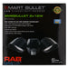 RAB Smartbullet 2X12W Neutral LED 120V With SMS500 CU4 Hood Bronze (SMSBULLET2X12NA)