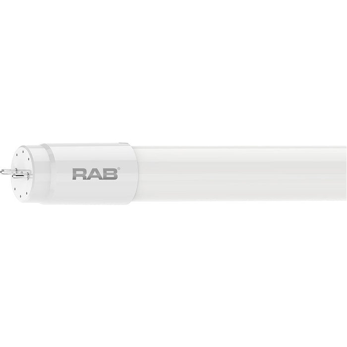 RAB T8 LED Glass 2 Foot Type A 6W 3000K 800Lm Double Ended (T8-6-24G-830-DIR)