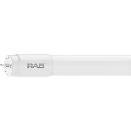 RAB T8 LED Glass 2 Foot Type A 6W 4000K 900Lm Double Ended (T8-6-24G-840-DIR)