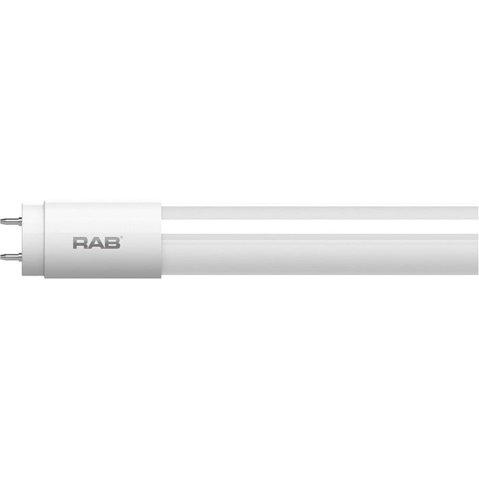 RAB T8 LED Glass 2 Foot Type A And B 7.5W 3500K 11500Lm (T8-7.5-24G-835-HYB)
