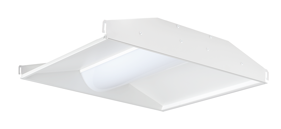 RAB Troffer Chicago Plenum 2X2 19W 120-277V Dimmable 3000K White (SWISH2X2-19Y/D10/CP)